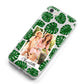 Monstera Leaf Instant Photo iPhone 8 Bumper Case on Silver iPhone Alternative Image