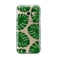 Monstera Leaf Samsung Galaxy A3 2017 Case on gold phone