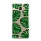Monstera Leaf Samsung Galaxy A9 2016 Case on gold phone