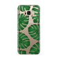 Monstera Leaf Samsung Galaxy S8 Plus Case