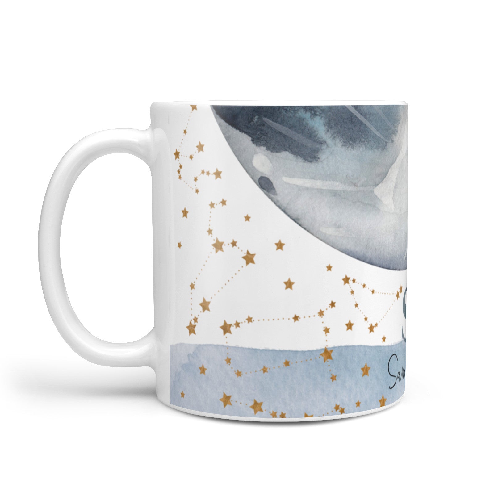 Moon Constellation Personalised 10oz Mug Alternative Image 1