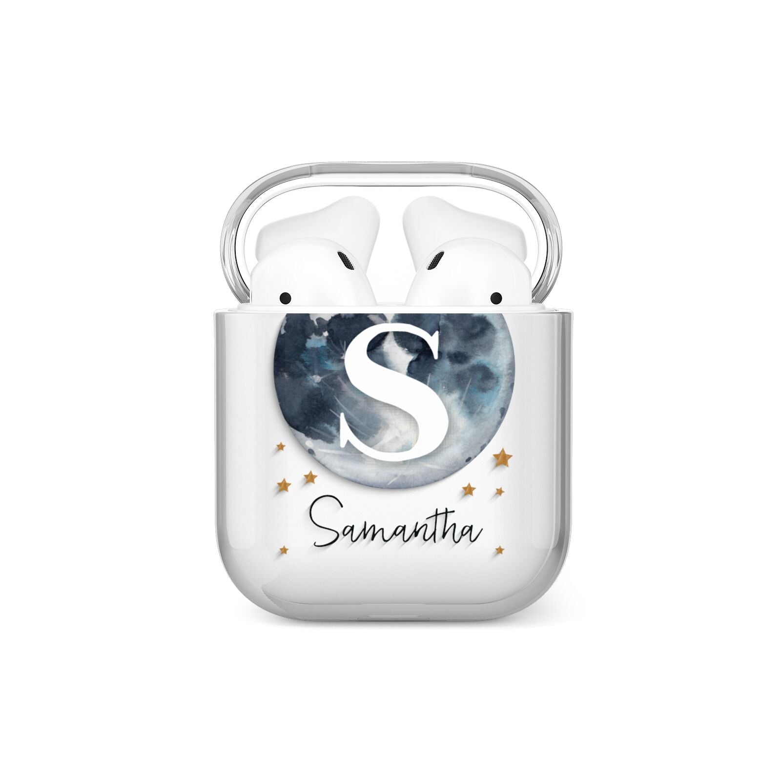 Moon Constellation Personalised AirPods Case