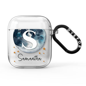 Moon Constellation Personalised AirPods Case