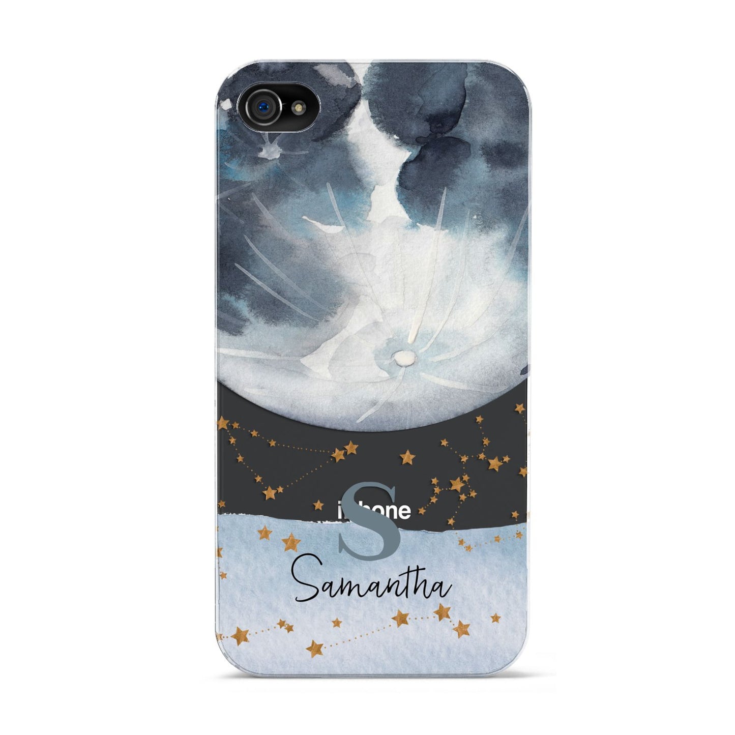Moon Constellation Personalised Apple iPhone 4s Case