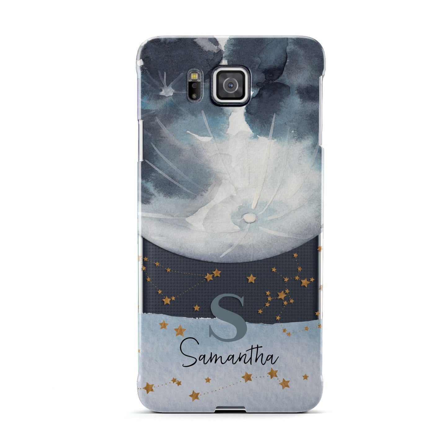 Moon Constellation Personalised Samsung Galaxy Alpha Case