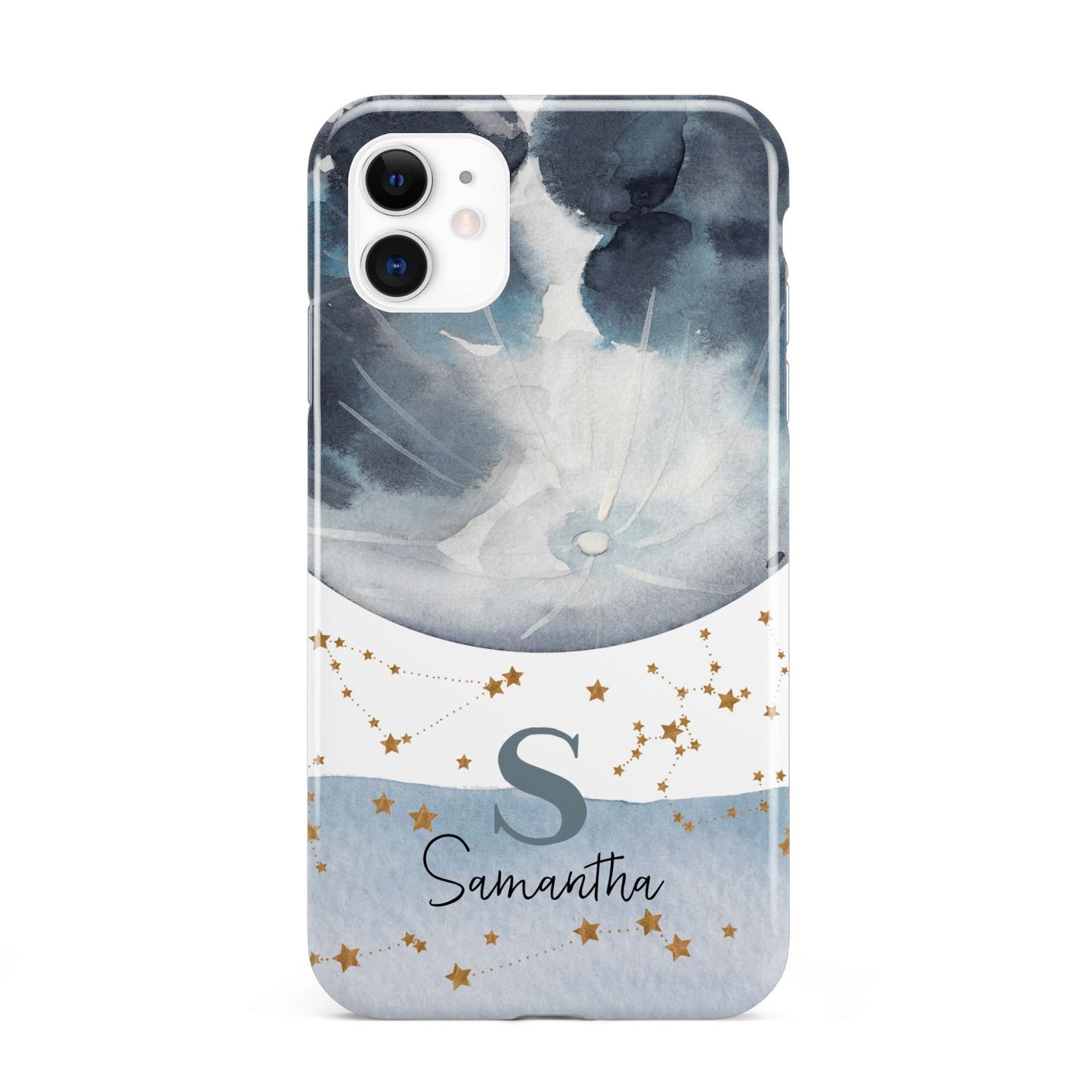 Moon Constellation Personalised iPhone 11 3D Tough Case