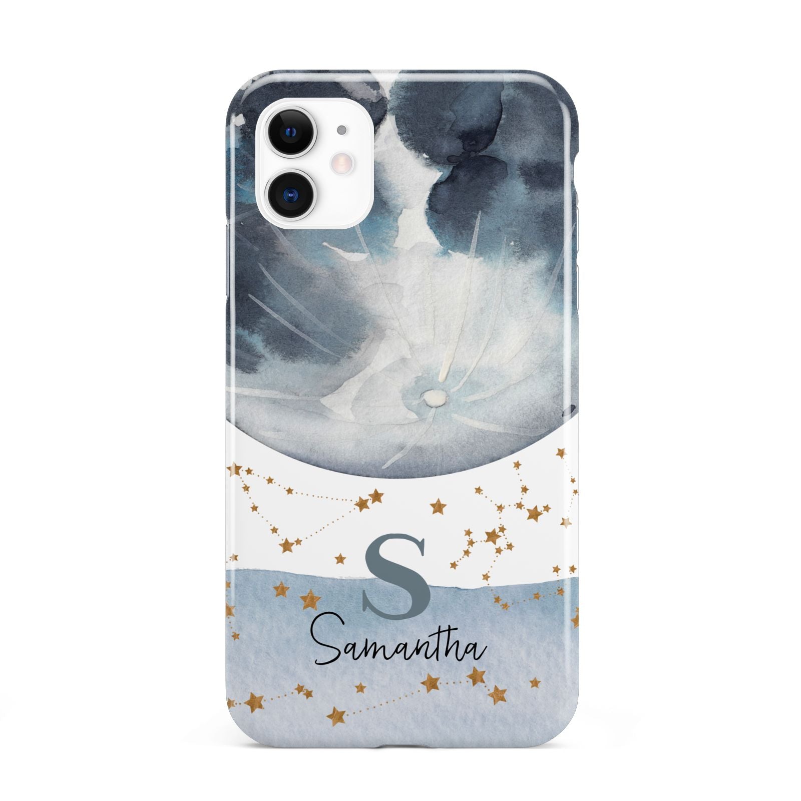 Moon Constellation Personalised iPhone 11 3D Tough Case
