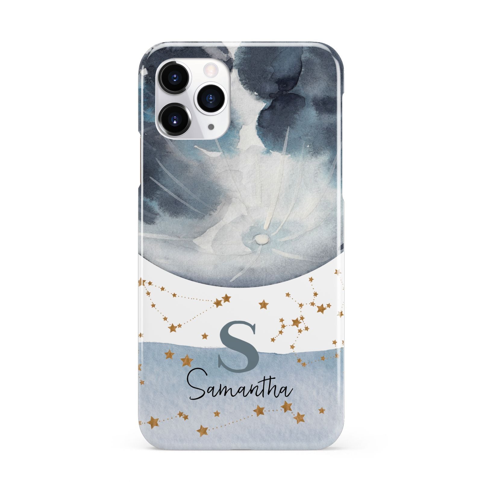Moon Constellation Personalised iPhone 11 Pro 3D Snap Case