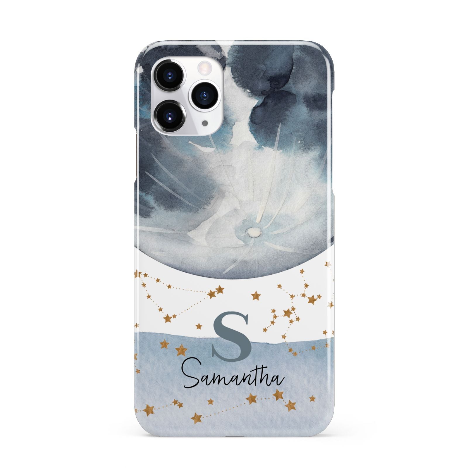 Moon Constellation Personalised iPhone 11 Pro 3D Snap Case