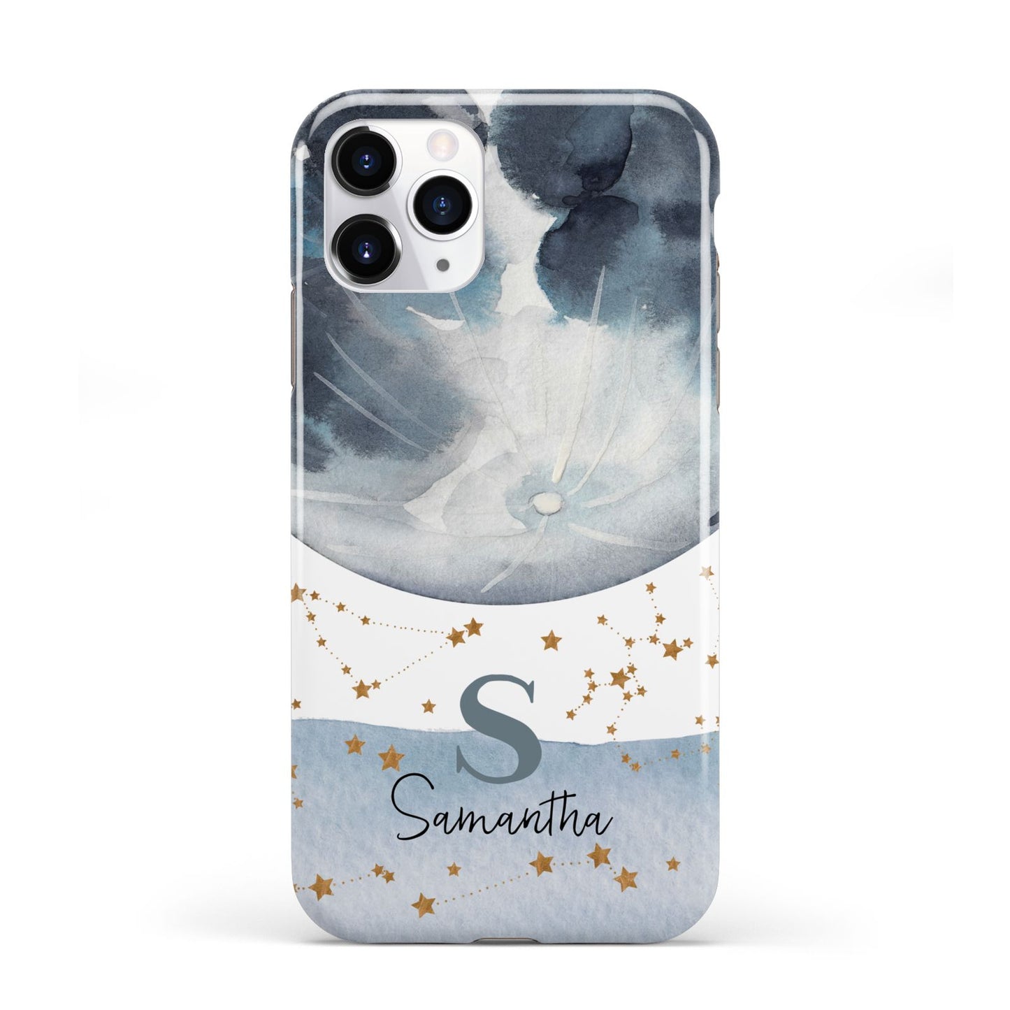 Moon Constellation Personalised iPhone 11 Pro 3D Tough Case