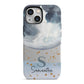 Moon Constellation Personalised iPhone 13 Mini Full Wrap 3D Tough Case