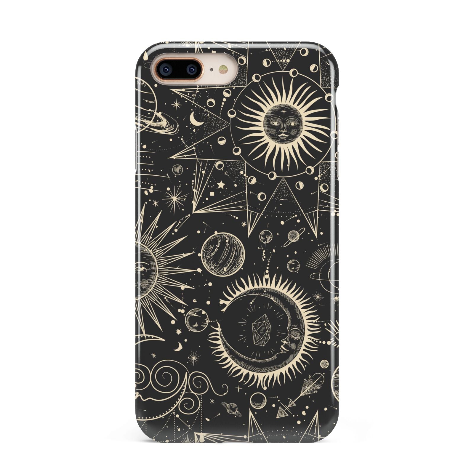 Moon Phases Apple iPhone 7 8 Plus 3D Tough Case