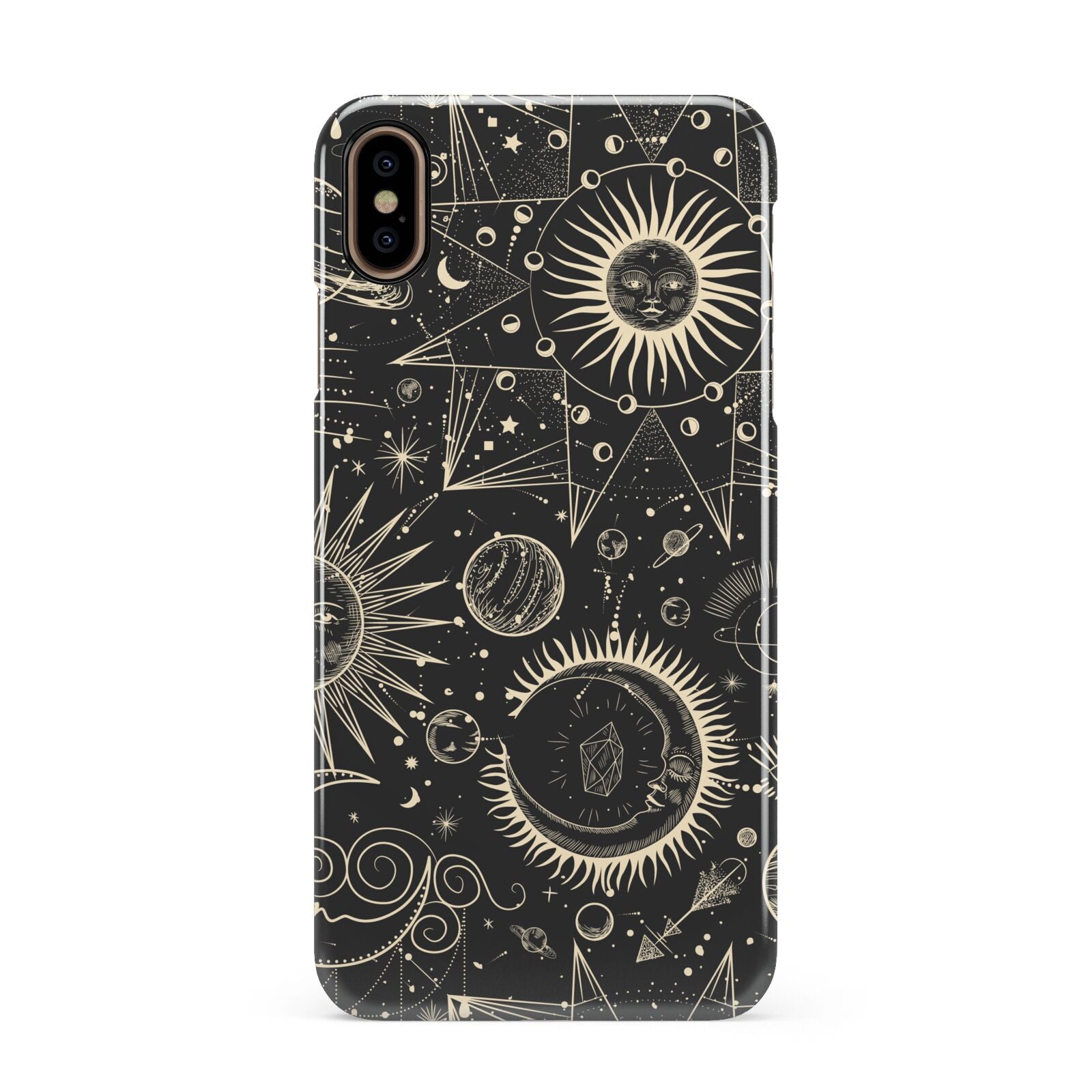 Moon Phases Apple iPhone Xs Max 3D Snap Case