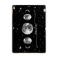 Moon Phases Personalised Name Apple iPad Gold Case