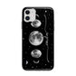 Moon Phases Personalised Name Apple iPhone 11 in White with Bumper Case