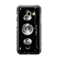 Moon Phases Personalised Name Samsung Galaxy A3 2017 Case on gold phone