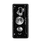 Moon Phases Personalised Name Samsung Galaxy S9 Plus Case on Silver phone