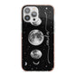Moon Phases Personalised Name iPhone 13 Pro Max TPU Impact Case with Pink Edges