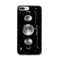 Moon Phases Personalised Name iPhone 7 Plus Bumper Case on Silver iPhone
