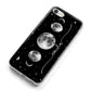 Moon Phases Personalised Name iPhone 8 Bumper Case on Silver iPhone Alternative Image