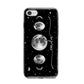 Moon Phases Personalised Name iPhone 8 Bumper Case on Silver iPhone