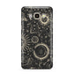 Moon Phases Samsung Galaxy J7 2016 Case on gold phone