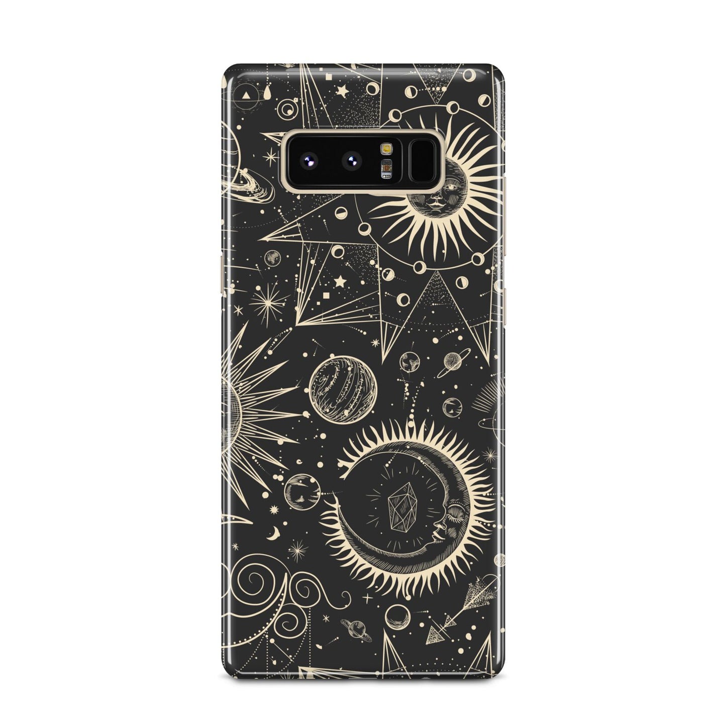 Moon Phases Samsung Galaxy Note 8 Case