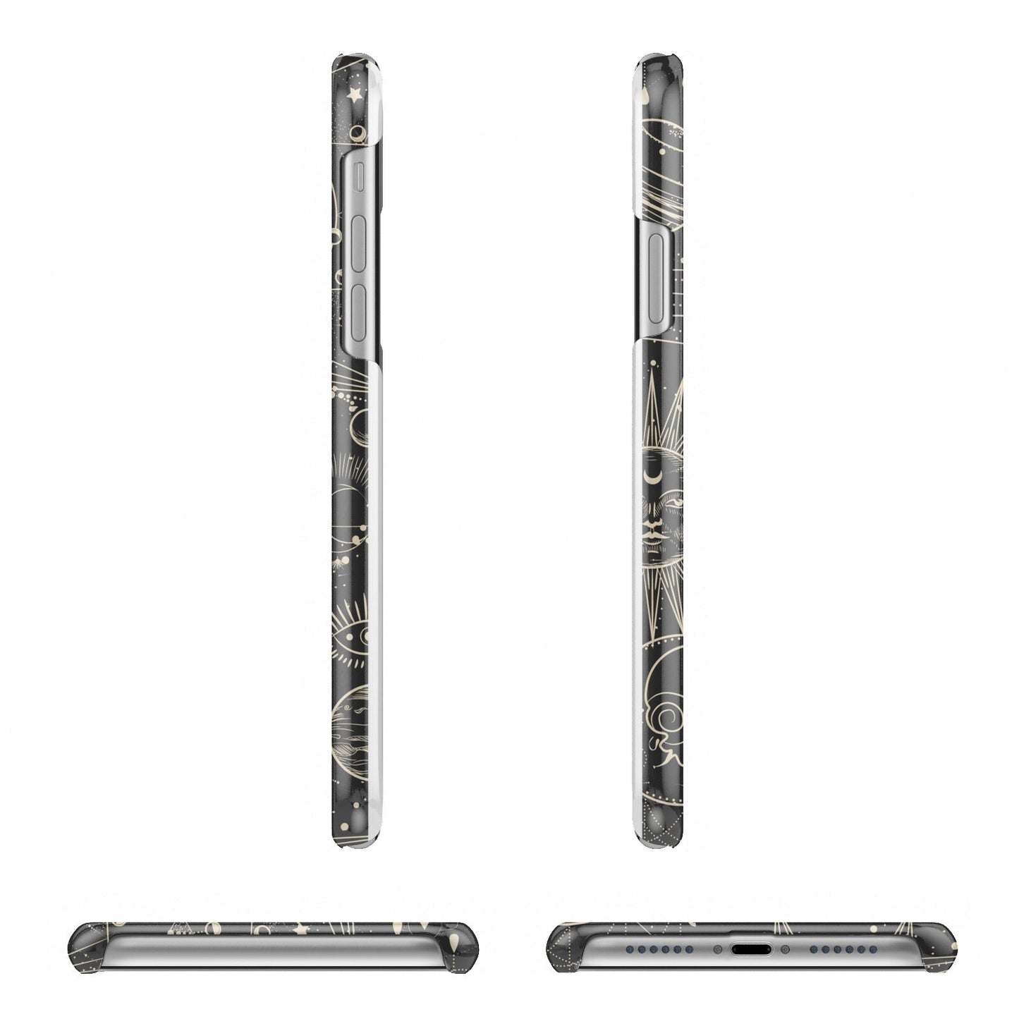 Moon Phases iPhone 11 Pro 3D Snap Case Angle Images