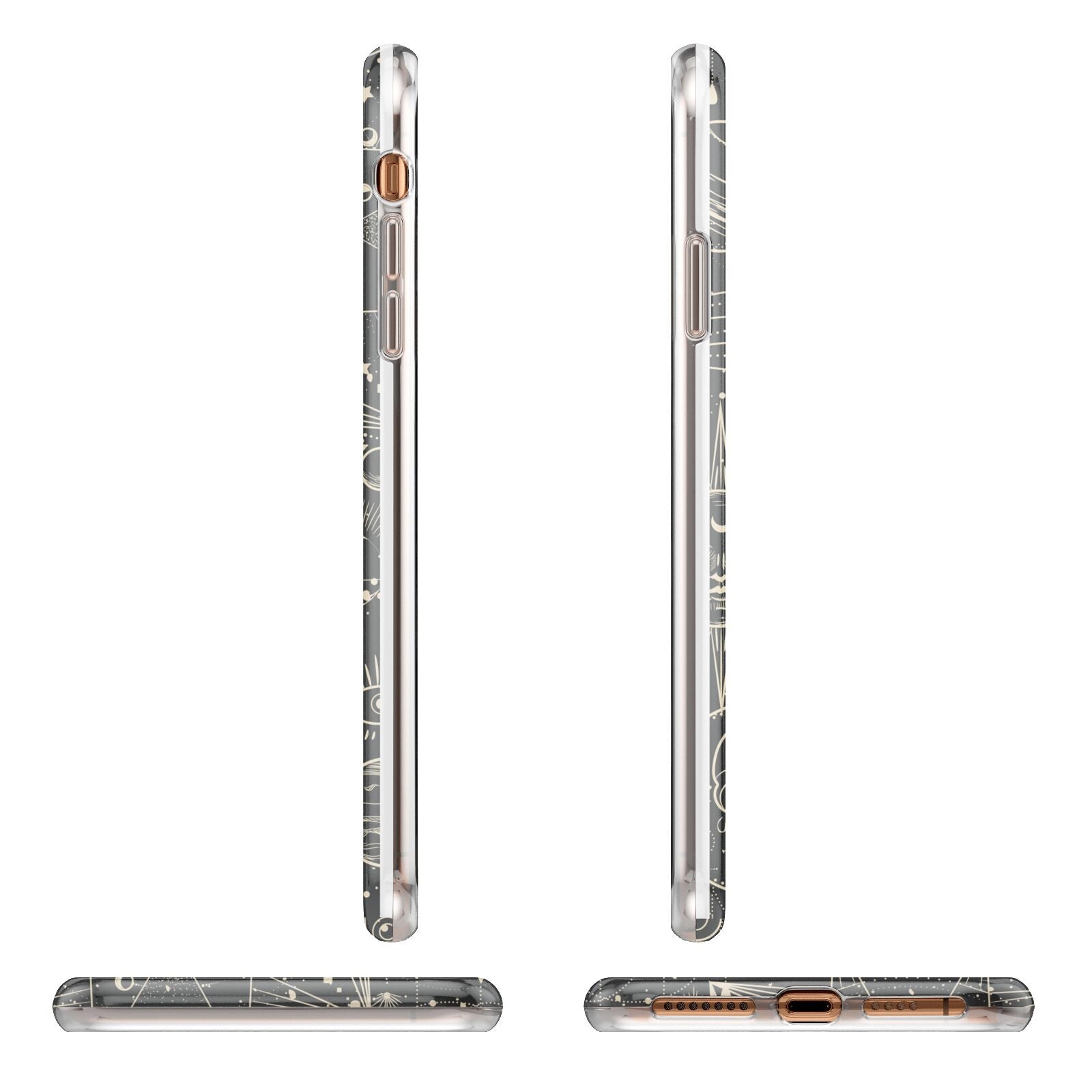 Moon Phases iPhone 11 Pro Max 3D Tough Case Angle Images