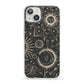 Moon Phases iPhone 13 Clear Bumper Case