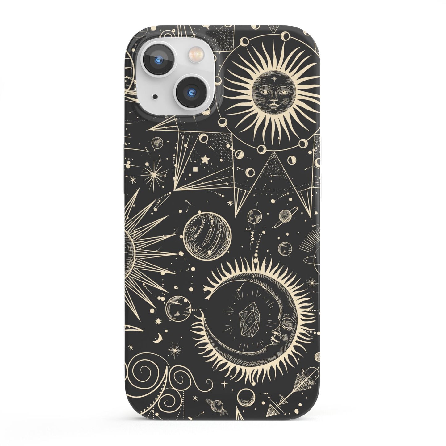 Moon Phases iPhone 13 Full Wrap 3D Snap Case