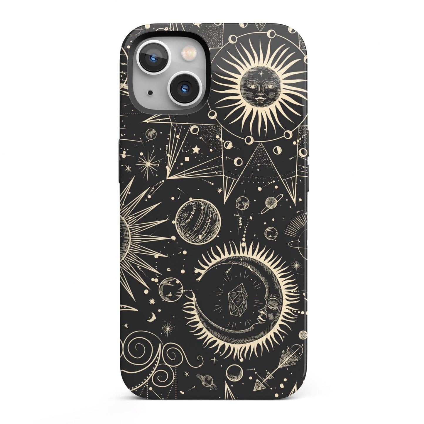 Moon Phases iPhone 13 Full Wrap 3D Tough Case
