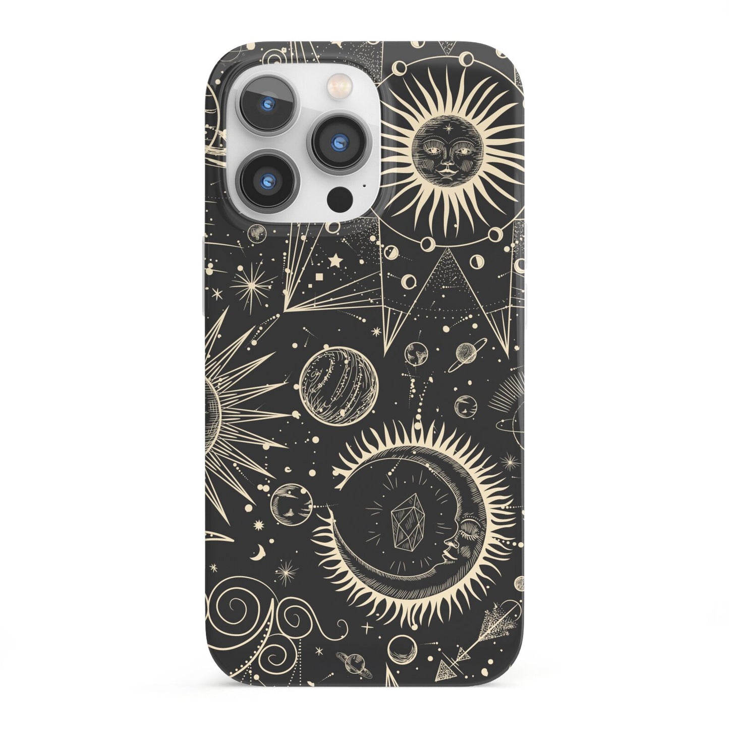 Moon Phases iPhone 13 Pro Full Wrap 3D Snap Case