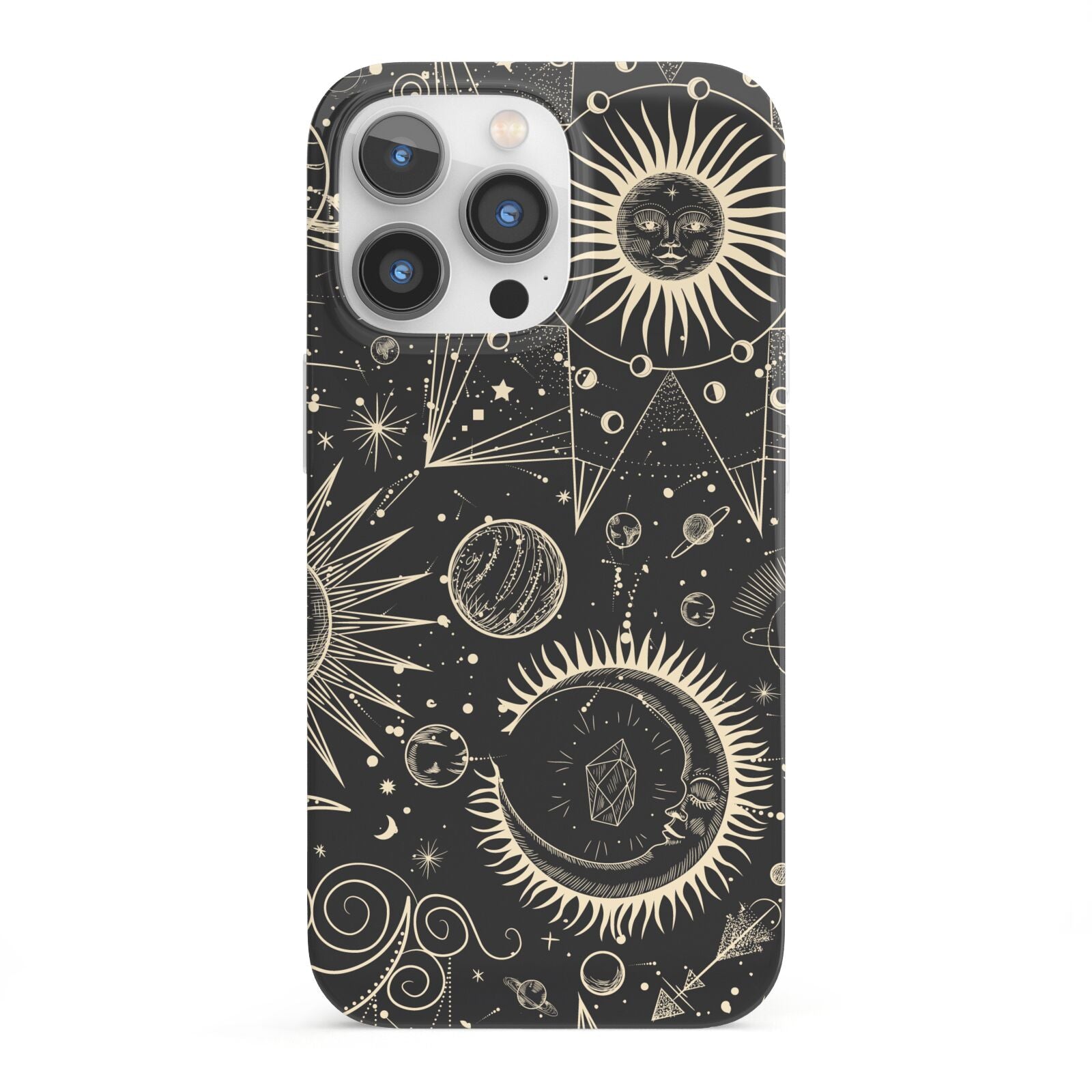 Moon Phases iPhone 13 Pro Full Wrap 3D Snap Case