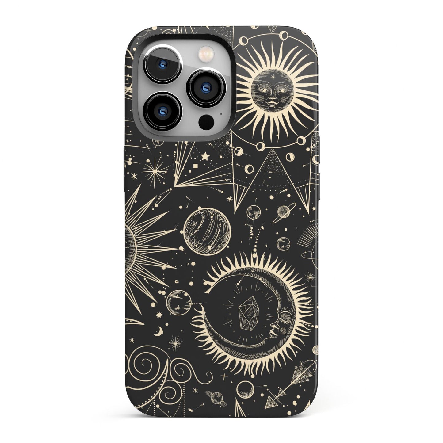 Moon Phases iPhone 13 Pro Full Wrap 3D Tough Case