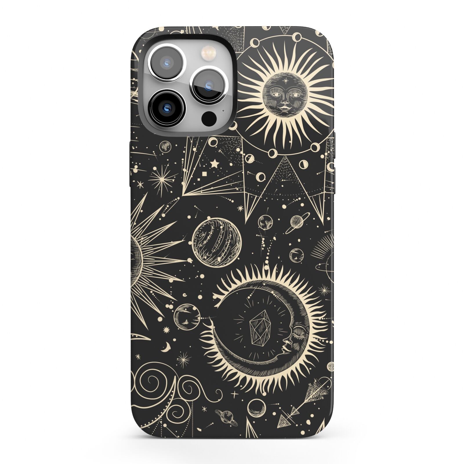 Moon Phases iPhone 13 Pro Max Full Wrap 3D Tough Case