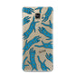 Moon Star Blue Cat Personalised Samsung Galaxy A3 2016 Case on gold phone