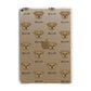 Morkie Icon with Name Apple iPad Gold Case