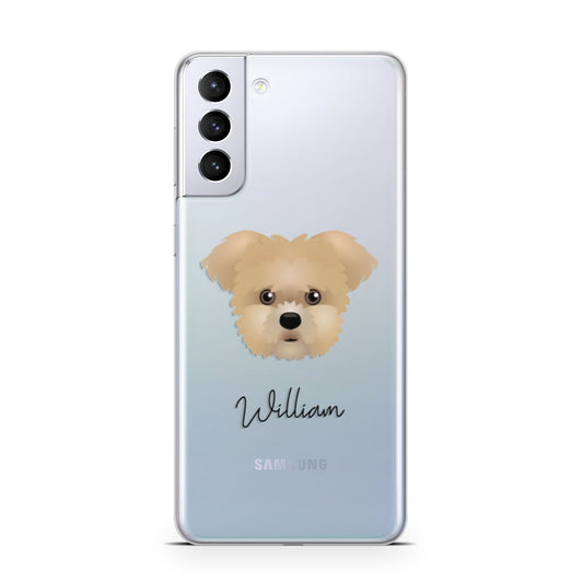 Morkie Personalised Samsung S21 Plus Phone Case