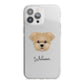 Morkie Personalised iPhone 13 Pro Max TPU Impact Case with White Edges