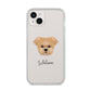 Morkie Personalised iPhone 14 Plus Clear Tough Case Starlight