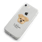 Morkie Personalised iPhone 8 Bumper Case on Silver iPhone Alternative Image