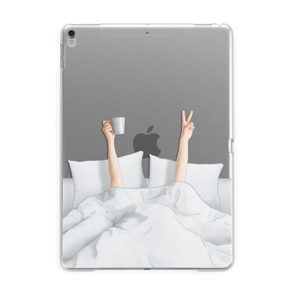 Morning Coffee Apple iPad Silver Case