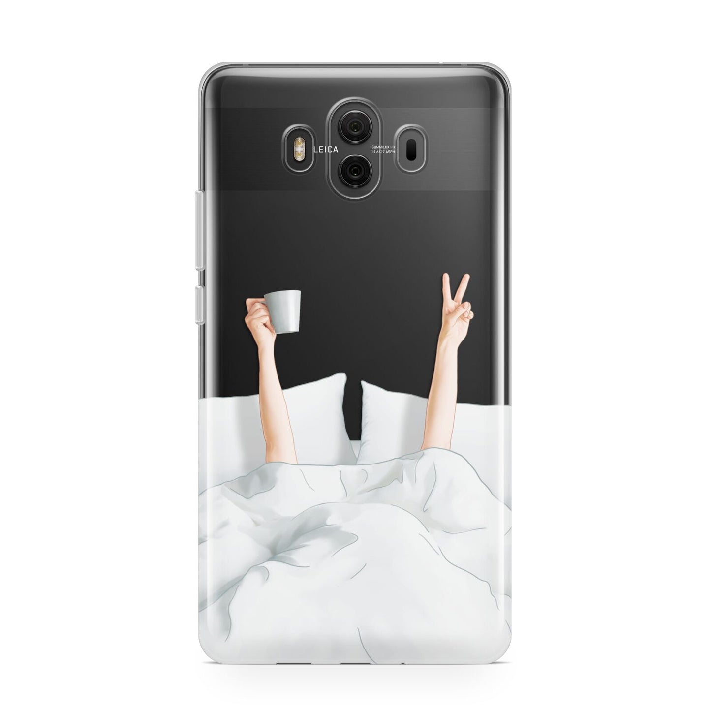 Morning Coffee Huawei Mate 10 Protective Phone Case