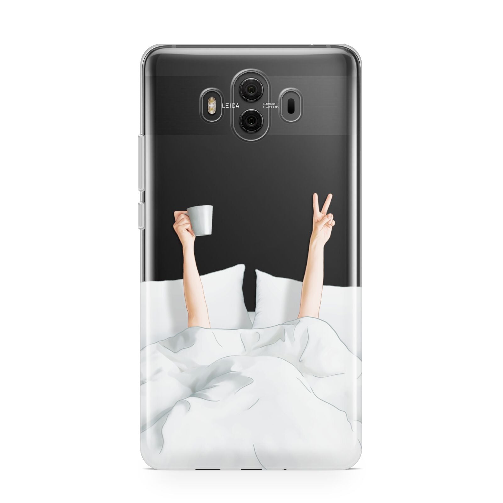 Morning Coffee Huawei Mate 10 Protective Phone Case