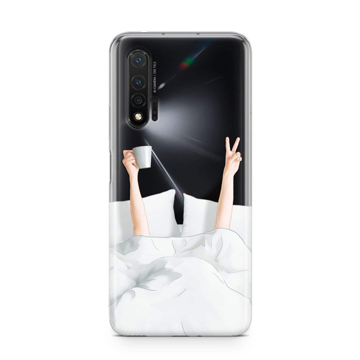 Morning Coffee Huawei Nova 6 Phone Case