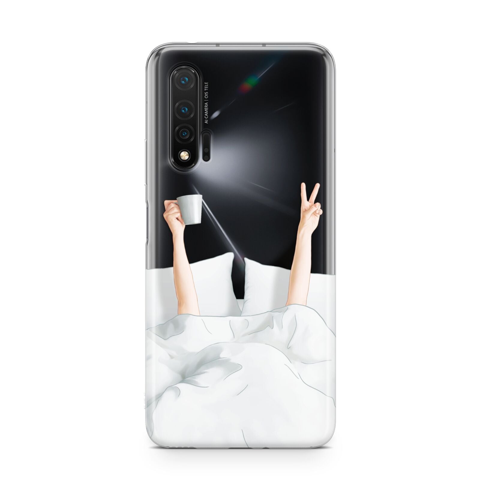 Morning Coffee Huawei Nova 6 Phone Case