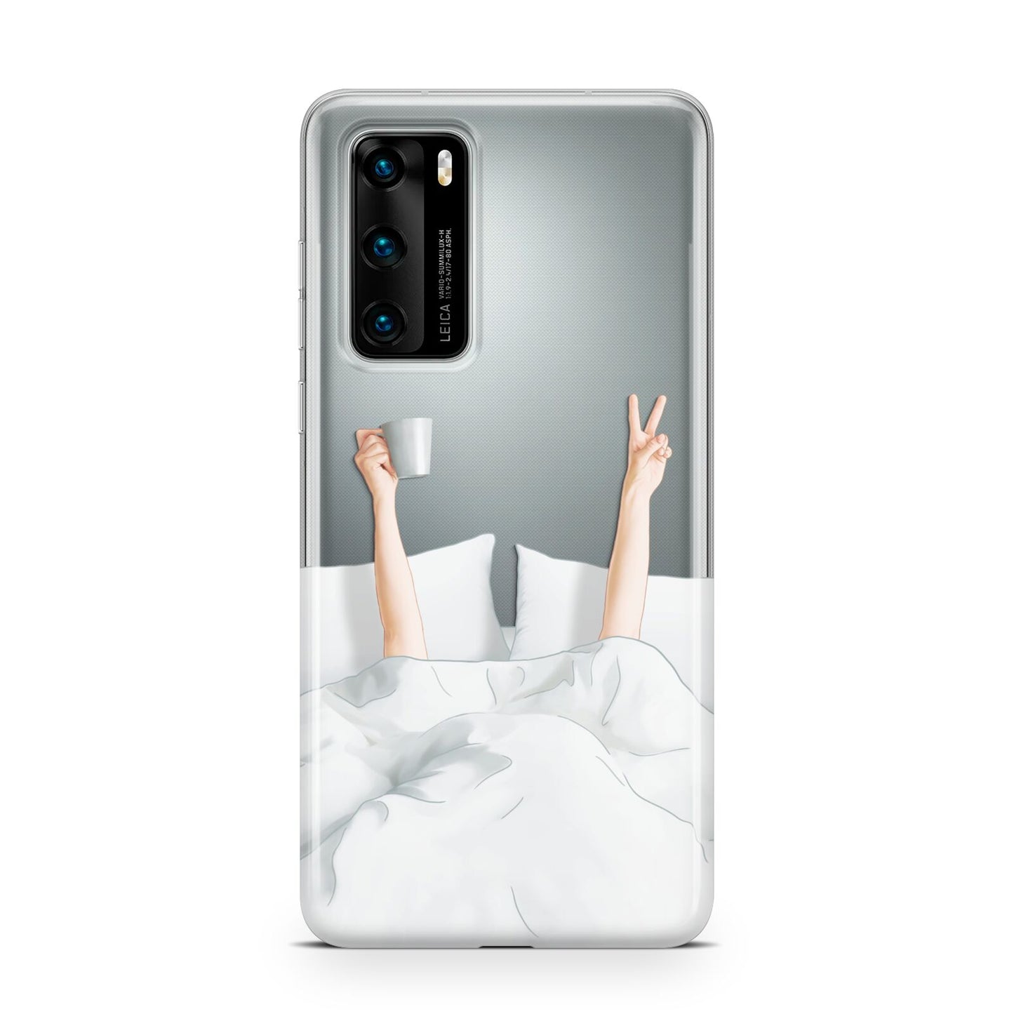 Morning Coffee Huawei P40 Phone Case