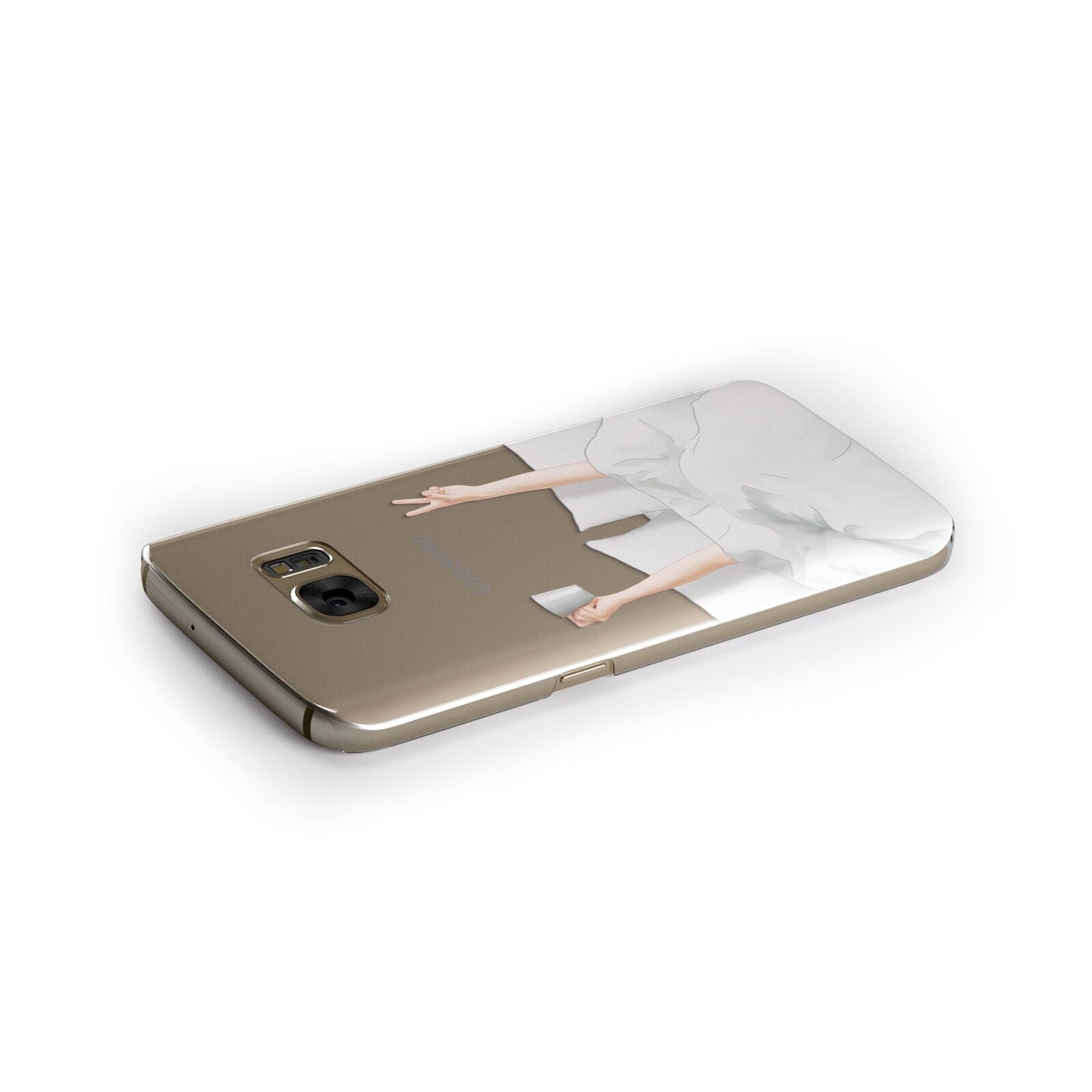 Morning Coffee Samsung Galaxy Case Side Close Up