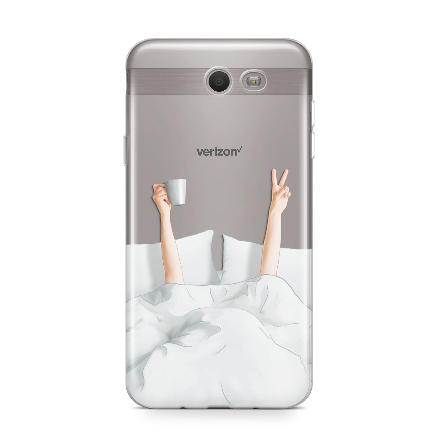 Morning Coffee Samsung Galaxy J7 2017 Case